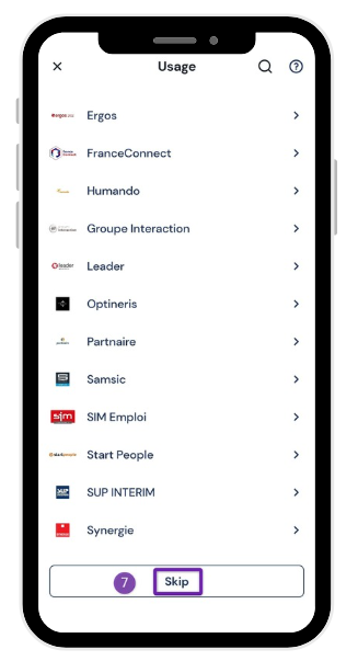 Step 7: selecting your use case
